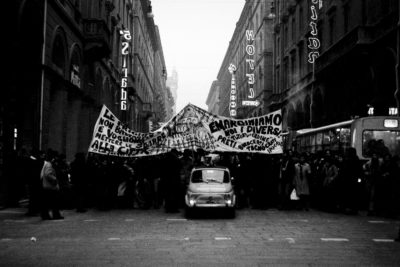 Bologna 1977. Manifestazione contro la criminalizzazione delle lotte degli studenti