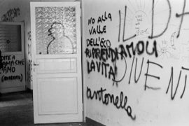 Scritte al Dams occupato. Bologna  1977