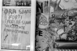 Scritte al Dams occupato. Bologna  1977