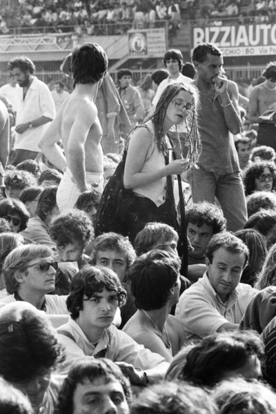 Patty Smith in concerto, Bologna, 1979