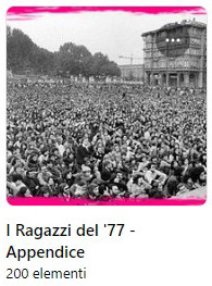 Album dei Ragazzi del '77 su Facebook - Appendice 1