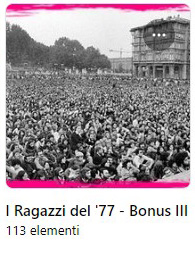 Album dei Ragazzi del '77 su Facebook - Bonus 3