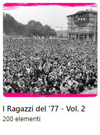 Album dei Ragazzi del '77 su Facebook - Volume 2