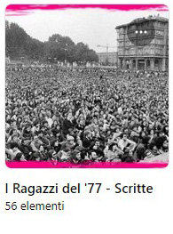 Album dei Ragazzi del '77 su Facebook - SCRITTE