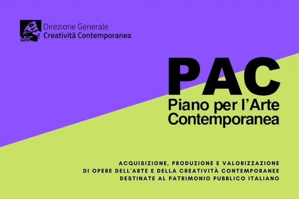 Pac2021 - Piano per l'arte contemporanea